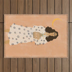Dreams And Flowers Outdoor Rug Gallery Image 1