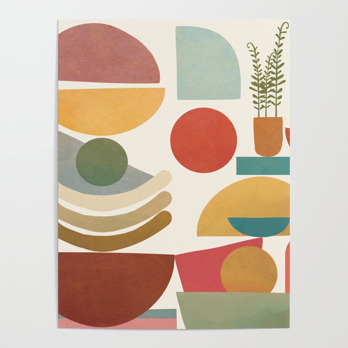 Modern Abstract Art 77 Poster Gallery Image 1