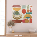Modern Abstract Art 77 Wall Tapestry Gallery Image 2