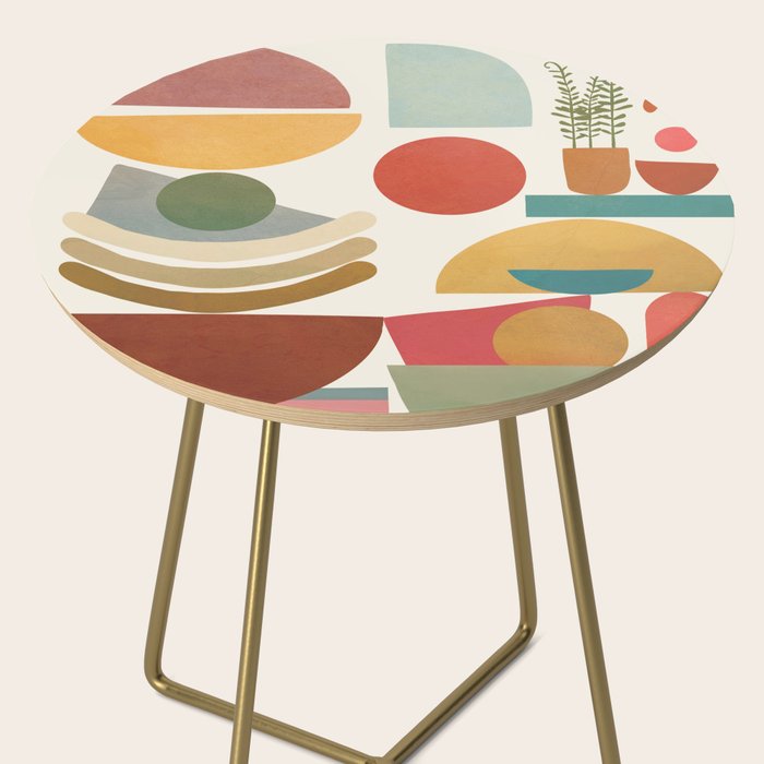 Modern Abstract Art 77 Side Table Gallery Image 2