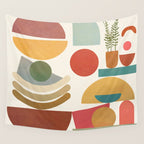 Modern Abstract Art 77 Wall Tapestry Gallery Image 4