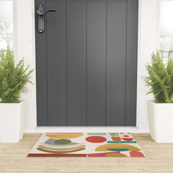 Modern Abstract Art 77 Welcome Mat Gallery Image 3