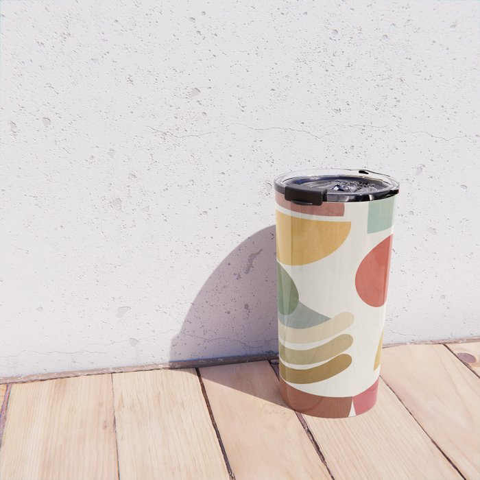 Modern Abstract Art 77 Travel Mug Gallery Image 4