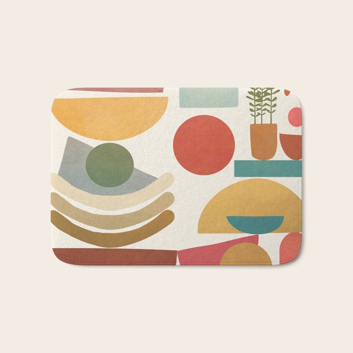 Modern Abstract Art 77 Bath Mat Gallery Image 1