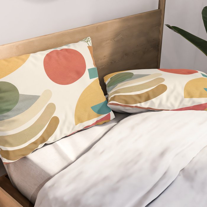 Modern Abstract Art 77 Pillow Sham Gallery Image 2