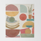 Modern Abstract Art 77 Throw Blanket Gallery Image 2