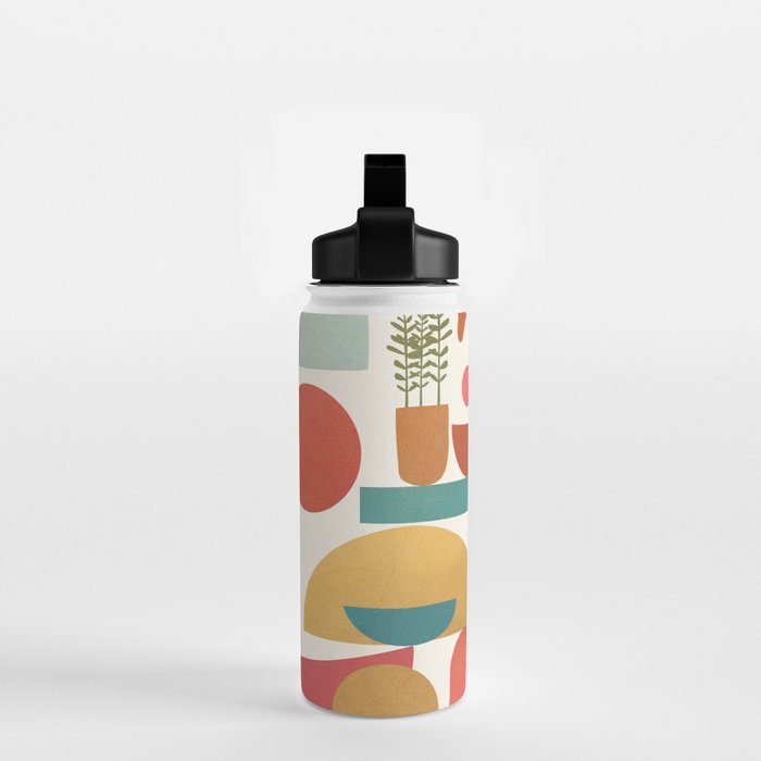 Modern Abstract Art 77 Water Bottle Gallery Image 2