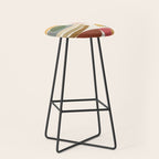 Modern Abstract Art 77 Stool Gallery Image 1