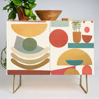 Modern Abstract Art 77 Credenza Gallery Image 1