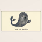 Seal Of Approval Desk Mat Gallery Image 3