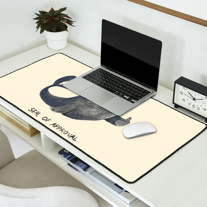 Seal Of Approval Desk Mat Gallery Image 2