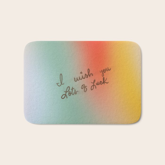 Lots of Luck Bath Mat Gallery Image 1
