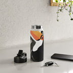 Tropical Toucan Art Water Bottle Gallery Image 4