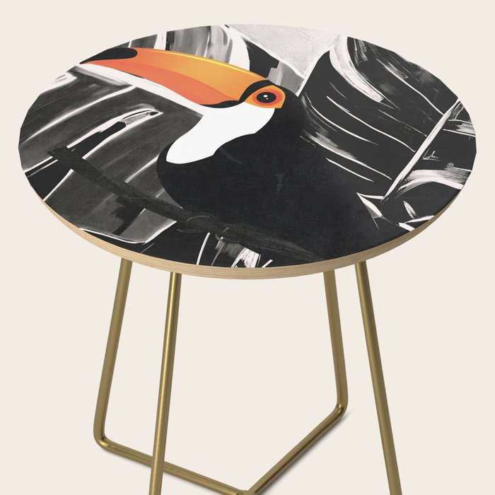 Tropical Toucan Art Side Table Gallery Image 2