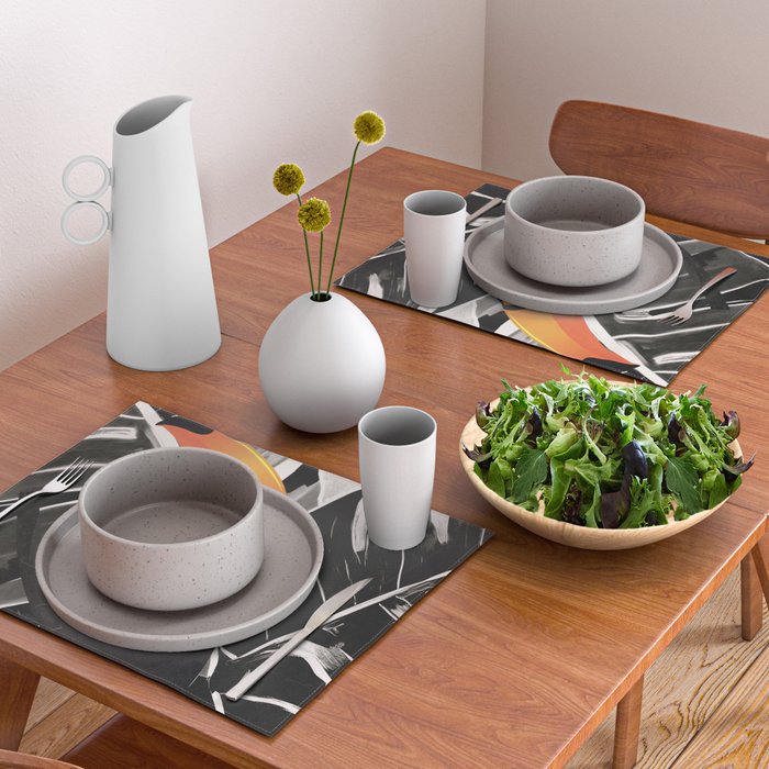 Tropical Toucan Art Placemat Gallery Image 2