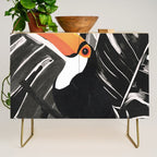 Tropical Toucan Art Credenza Gallery Image 1