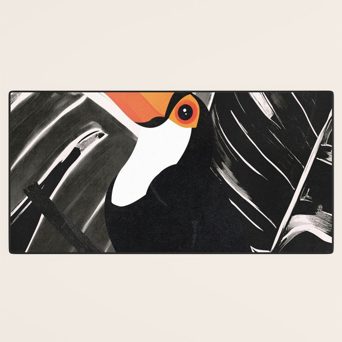 Tropical Toucan Art Desk Mat Gallery Image 3