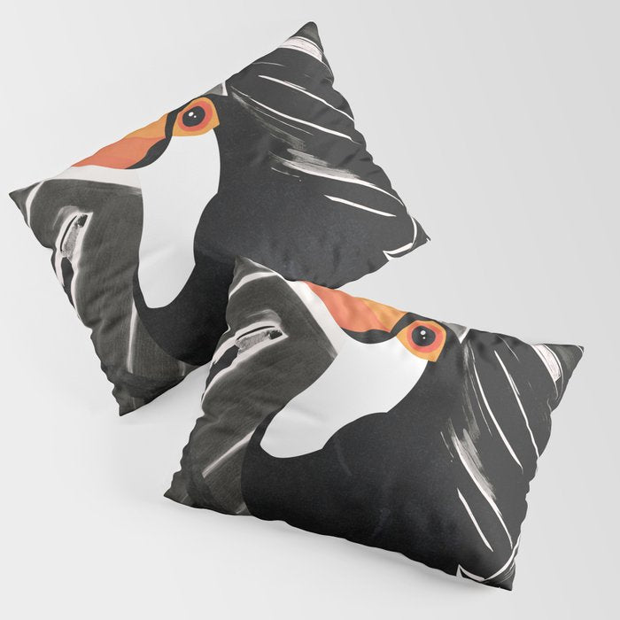 Tropical Toucan Art Pillow Sham Gallery Image 1