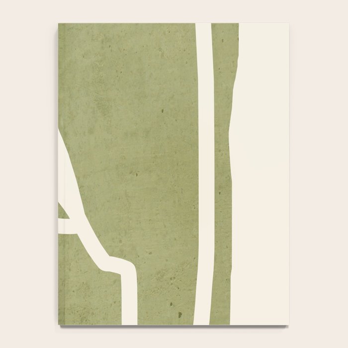 abstract minimal 57 Green Notebook Gallery Image 4