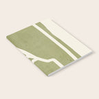 abstract minimal 57 Green Notebook Gallery Image 2