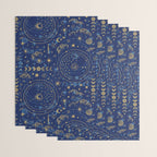 Pattern mystic celestial dark A Wrapping Paper Gallery Image 3