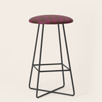 Wavy Chocolate x Ripe Berry Stool Gallery Image 1