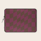 Wavy Chocolate x Ripe Berry Laptop Sleeve Gallery Image 1