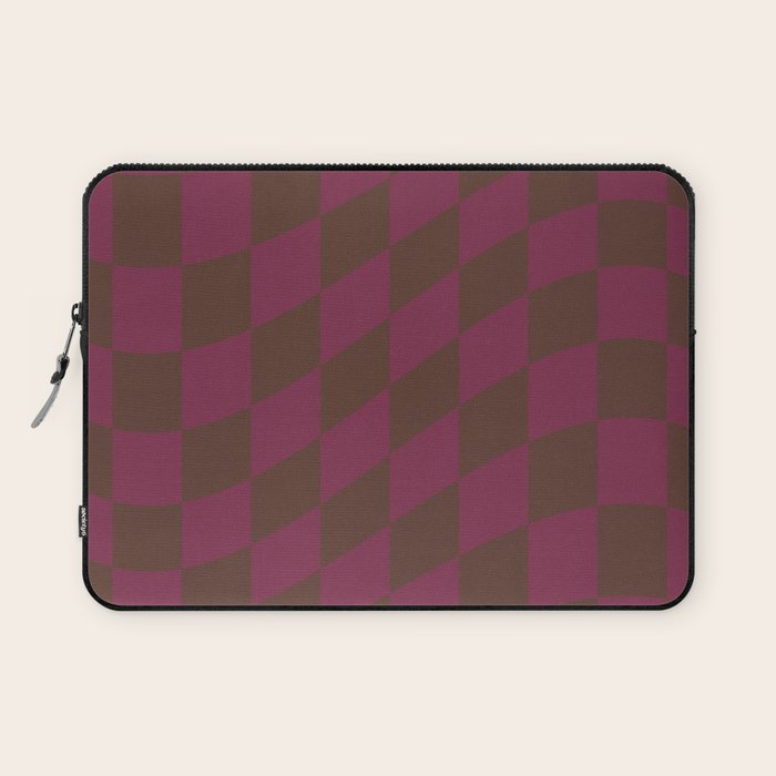 Wavy Chocolate x Ripe Berry Laptop Sleeve Gallery Image 1