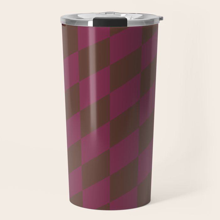 Wavy Chocolate x Ripe Berry Travel Mug Gallery Image 1