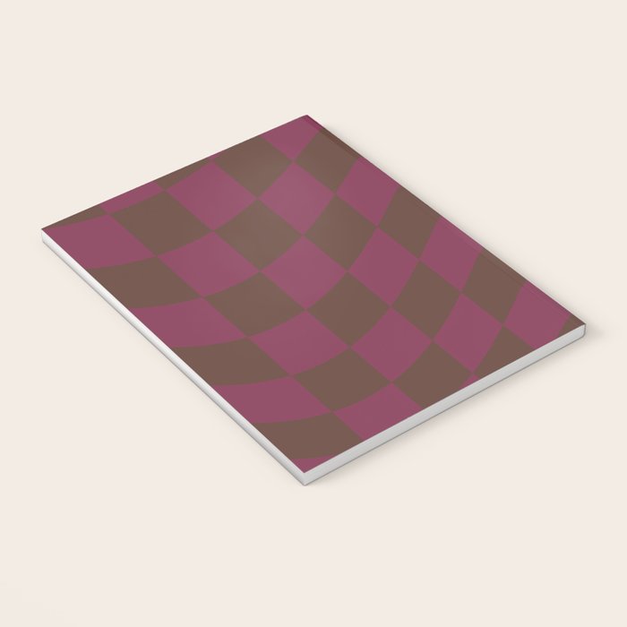 Wavy Chocolate x Ripe Berry Notebook Gallery Image 3