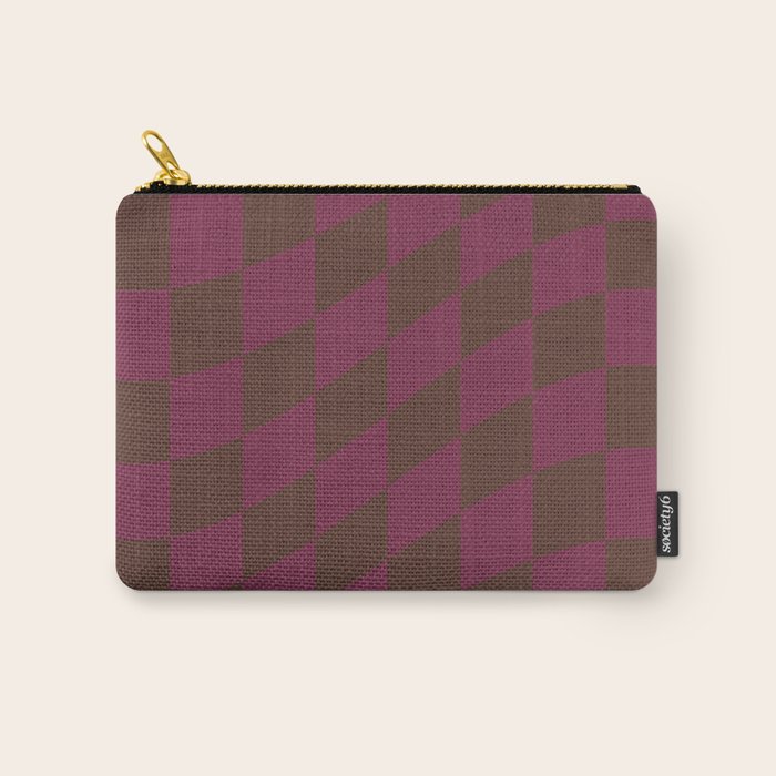 Wavy Chocolate x Ripe Berry Carry All Pouch Gallery Image 1