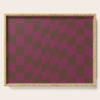 Wavy Chocolate x Ripe Berry Serving Tray Gallery Image 1