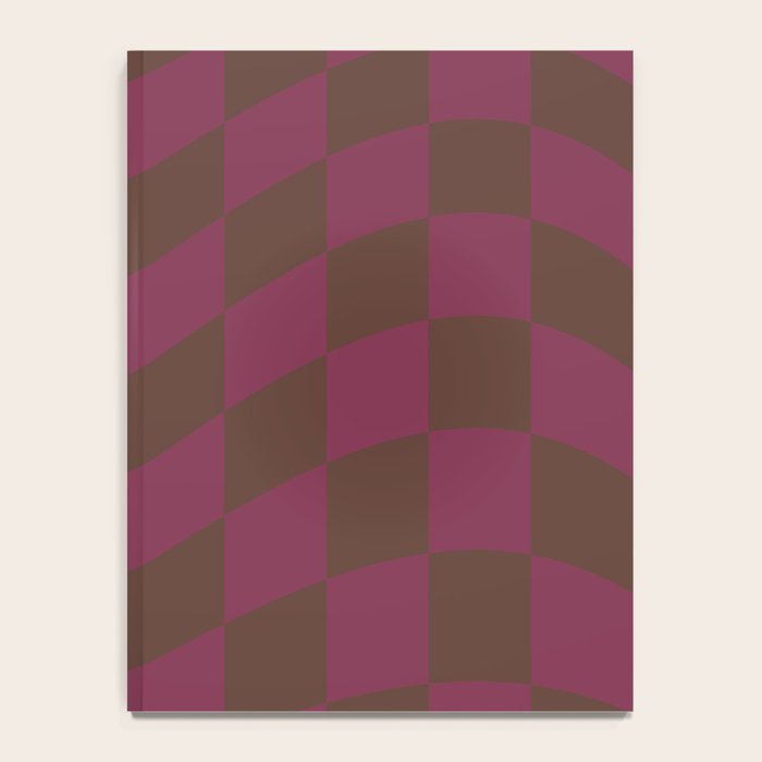Wavy Chocolate x Ripe Berry Notebook Gallery Image 4