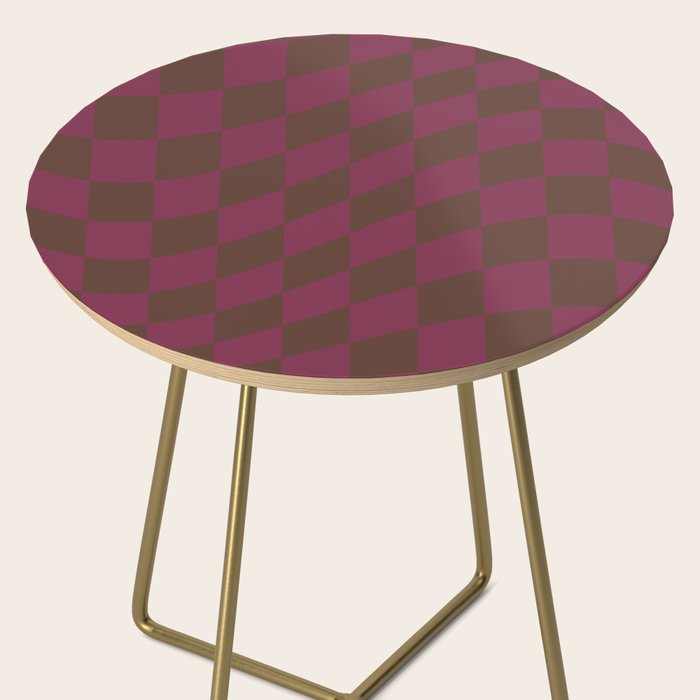 Wavy Chocolate x Ripe Berry Side Table Gallery Image 2