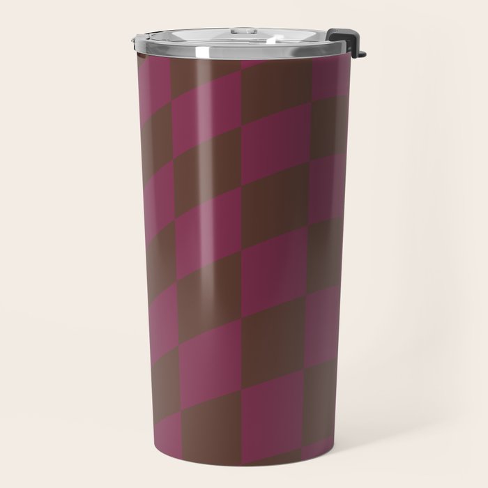 Wavy Chocolate x Ripe Berry Travel Mug Gallery Image 2