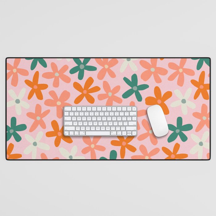 Tiny Flower Pattern #3 Desk Mat Gallery Image 1