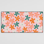 Tiny Flower Pattern #3 Desk Mat Gallery Image 3