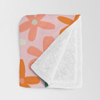 Tiny Flower Pattern #3 Throw Blanket Gallery Image 3
