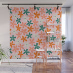 Tiny Flower Pattern #3 Wall Mural Gallery Image 1