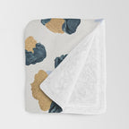 Snow Leopard Print Throw Blanket Gallery Image 3