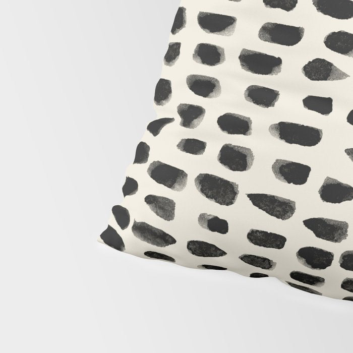 Dots (Beige) Pillow Sham Gallery Image 4