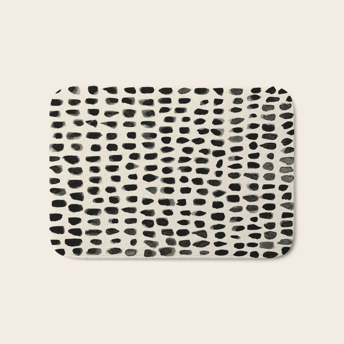 Dots (Beige) Bath Mat Gallery Image 1