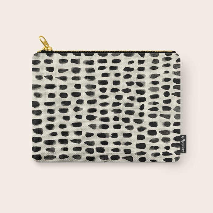 Dots (Beige) Carry All Pouch Gallery Image 1