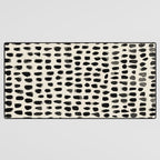 Dots (Beige) Desk Mat Gallery Image 3