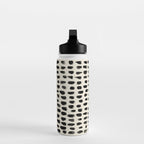 Dots (Beige) Water Bottle Gallery Image 3