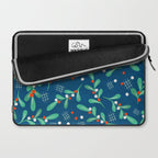 Misseltoe -  christmas pattern no1 Laptop Sleeve Gallery Image 2