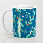 Misseltoe -  christmas pattern no1 Coffee Mug Gallery Image 3