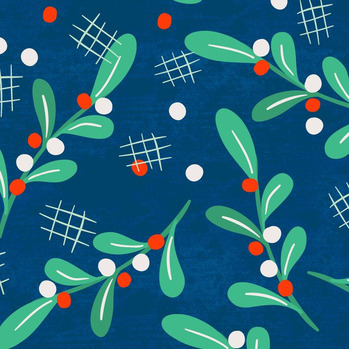Misseltoe -  christmas pattern no1 Coffee Mug Gallery Image 2