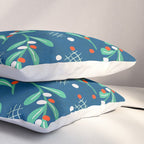 Misseltoe -  christmas pattern no1 Pillow Sham Gallery Image 3