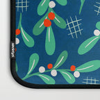 Misseltoe -  christmas pattern no1 Laptop Sleeve Gallery Image 3